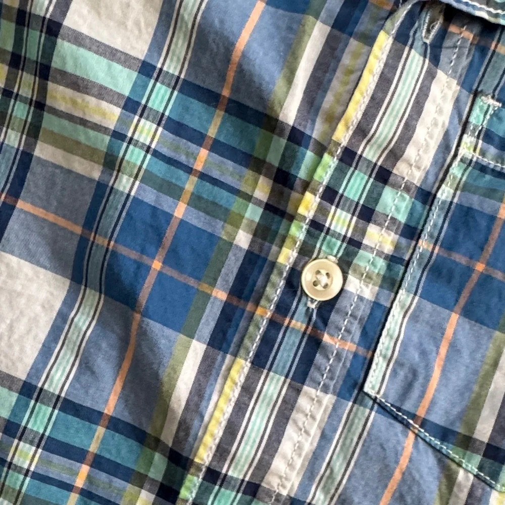 Carter's Multicolor Plaid Button-Down Shirt